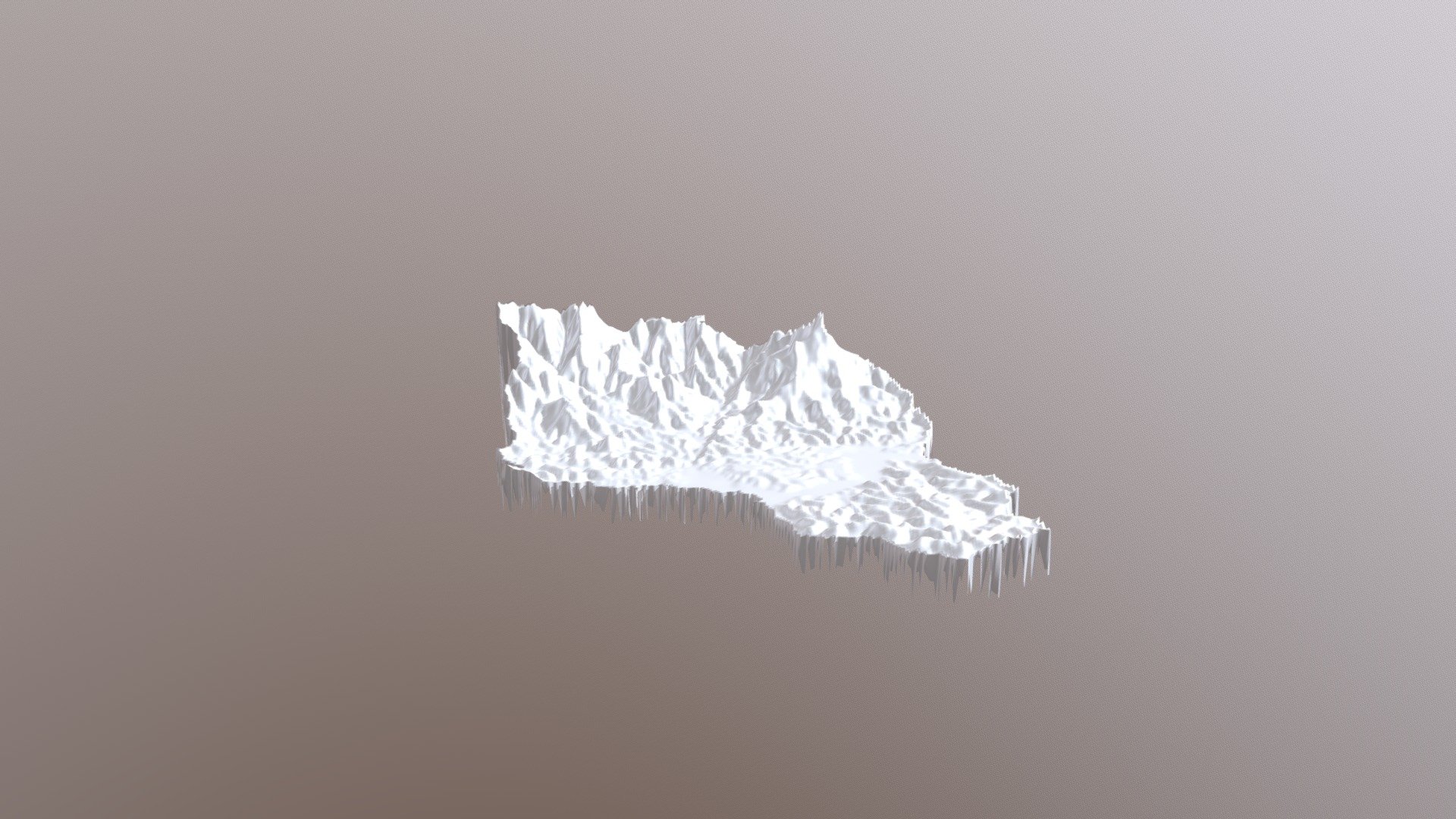 3D do Município de Cruzeiro-SP