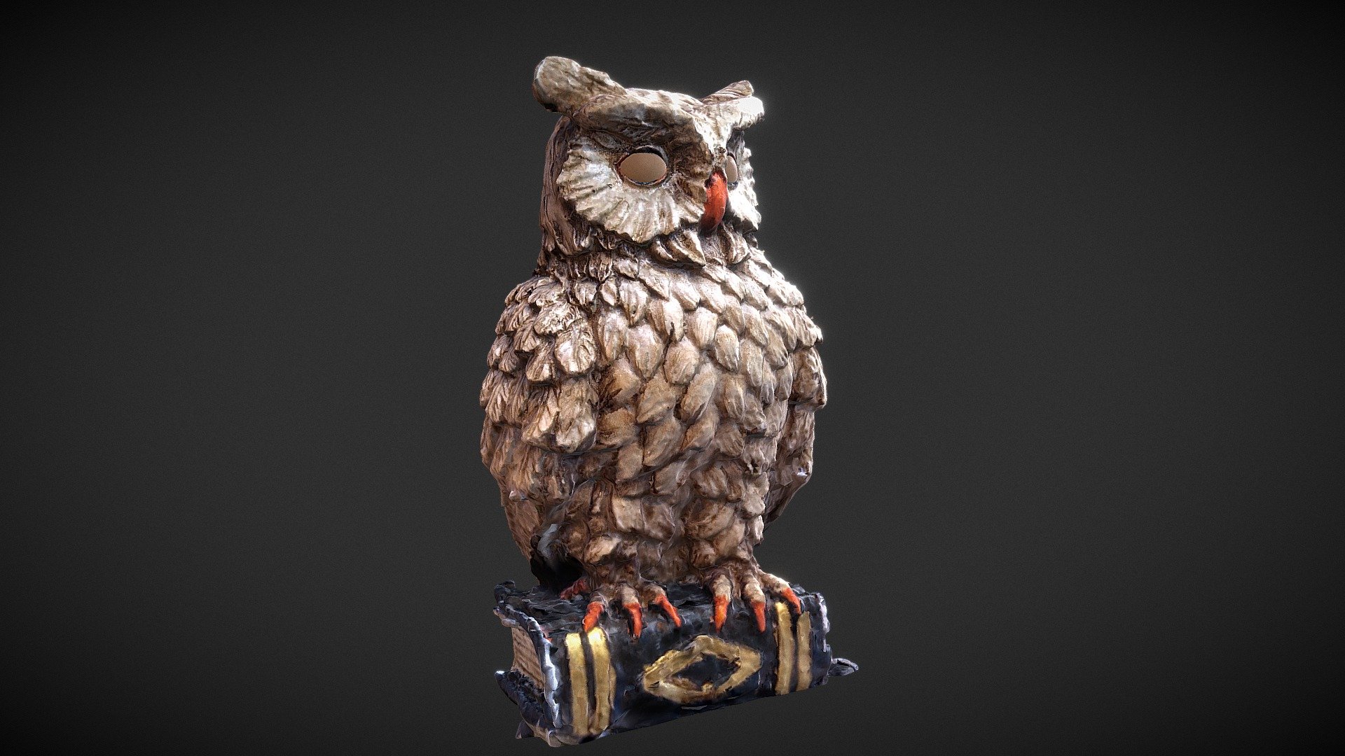 Coruja - Download Free 3D model by Leandro Cruz (@leandro) [089e0fc ...