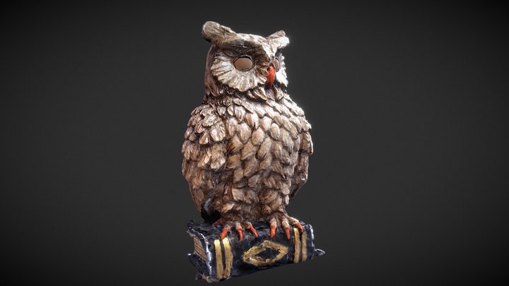 Coruja 3D Model