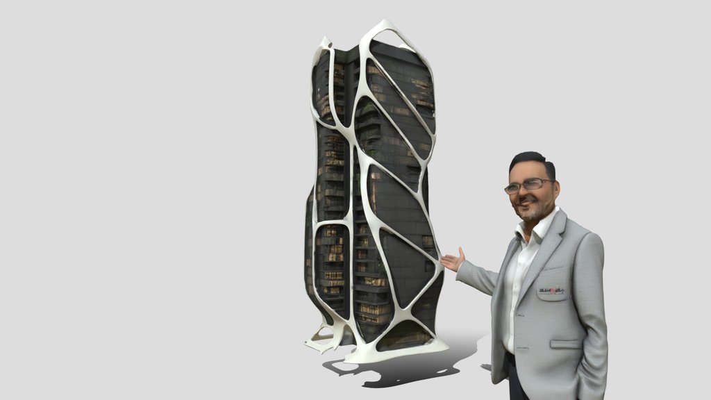 Architectural Skyscraper 3d Model