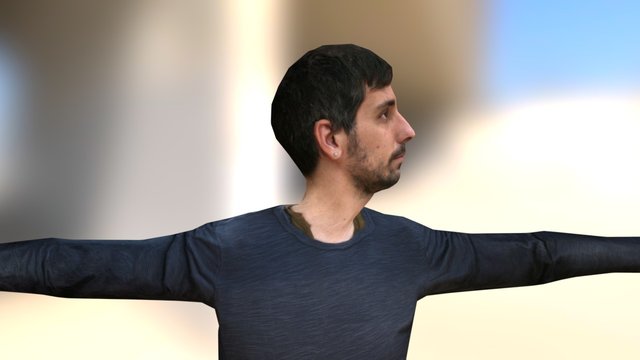 Facial Blendshapes Test 3D Model