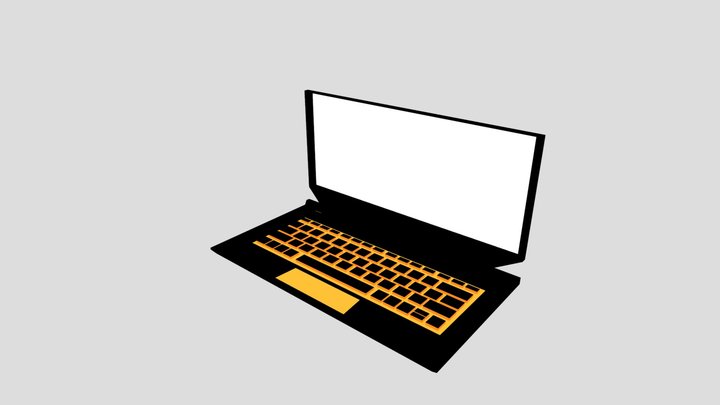 HP_Laptop 3D Model