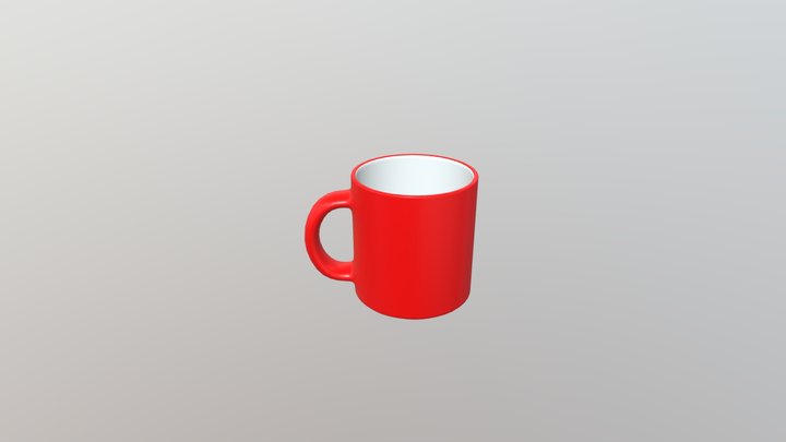 Simple mug 3D Model