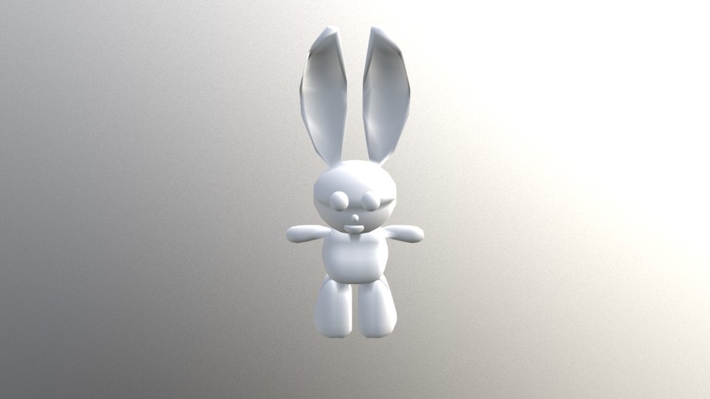 Rabbit -_- - 3D model by Adlnnfhdr12 [08a047d] - Sketchfab