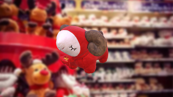 Sheep Doll 3D Model