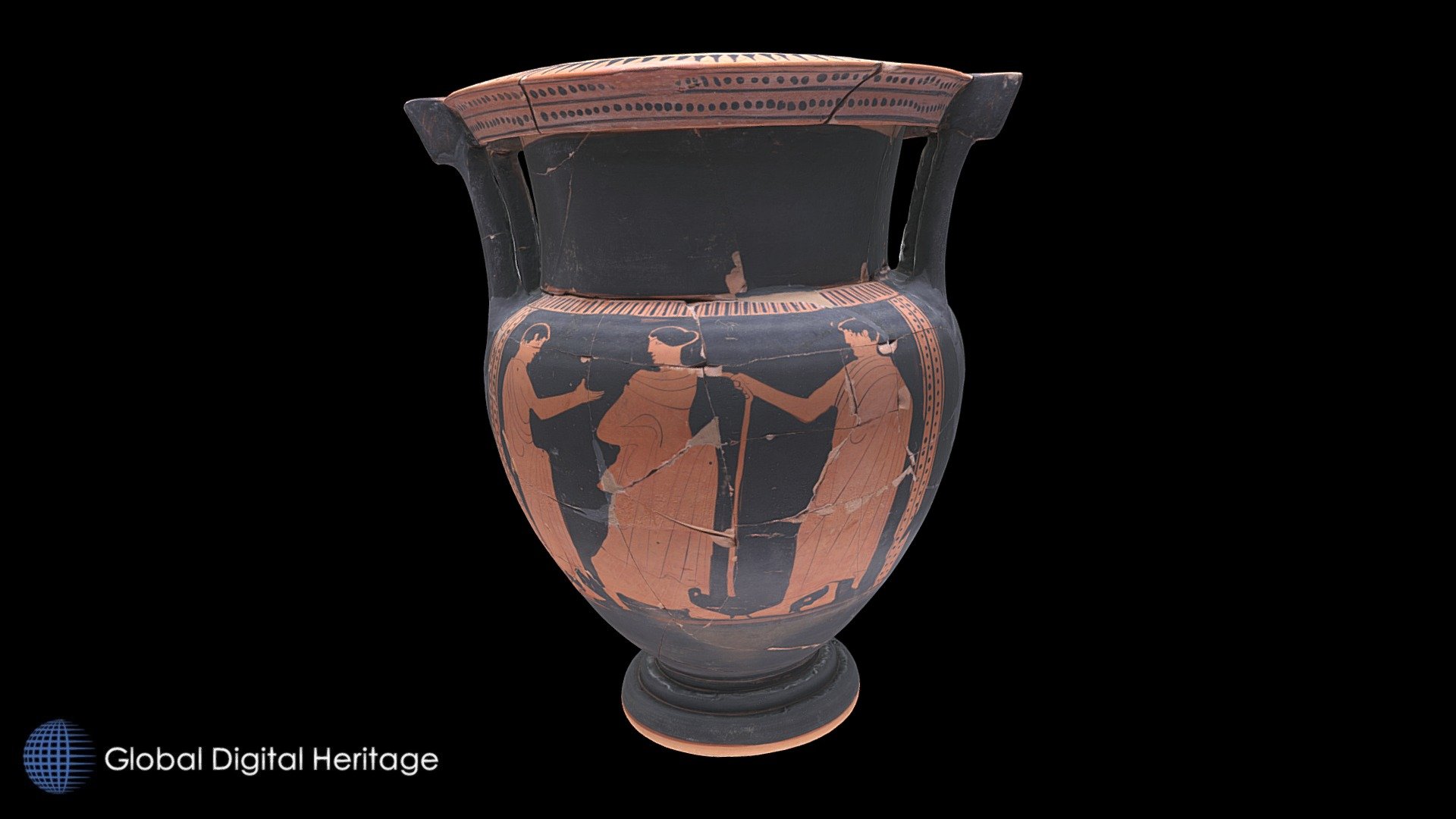 Red-figure krater, Camarina, Sicily