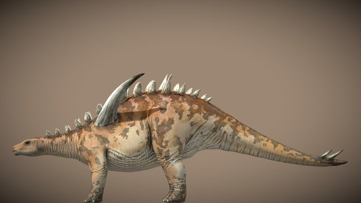 JWE2 Gigantspinosaurus – Free 3D Model STL