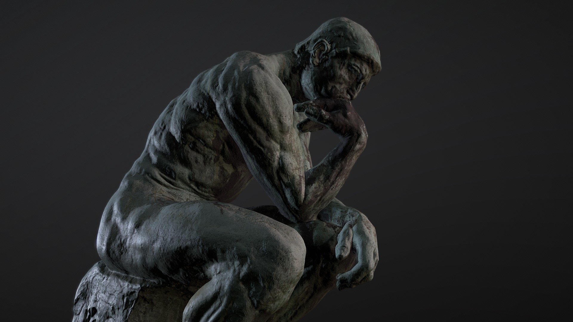 the thinker wallpaper hd