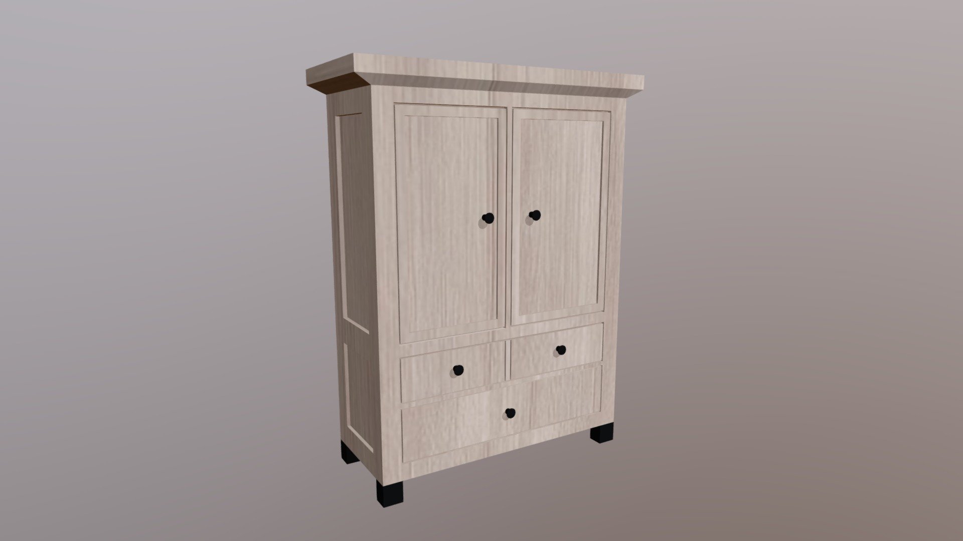 Wardrobe - Download Free 3D model by Kevin98 [08a3bae] - Sketchfab