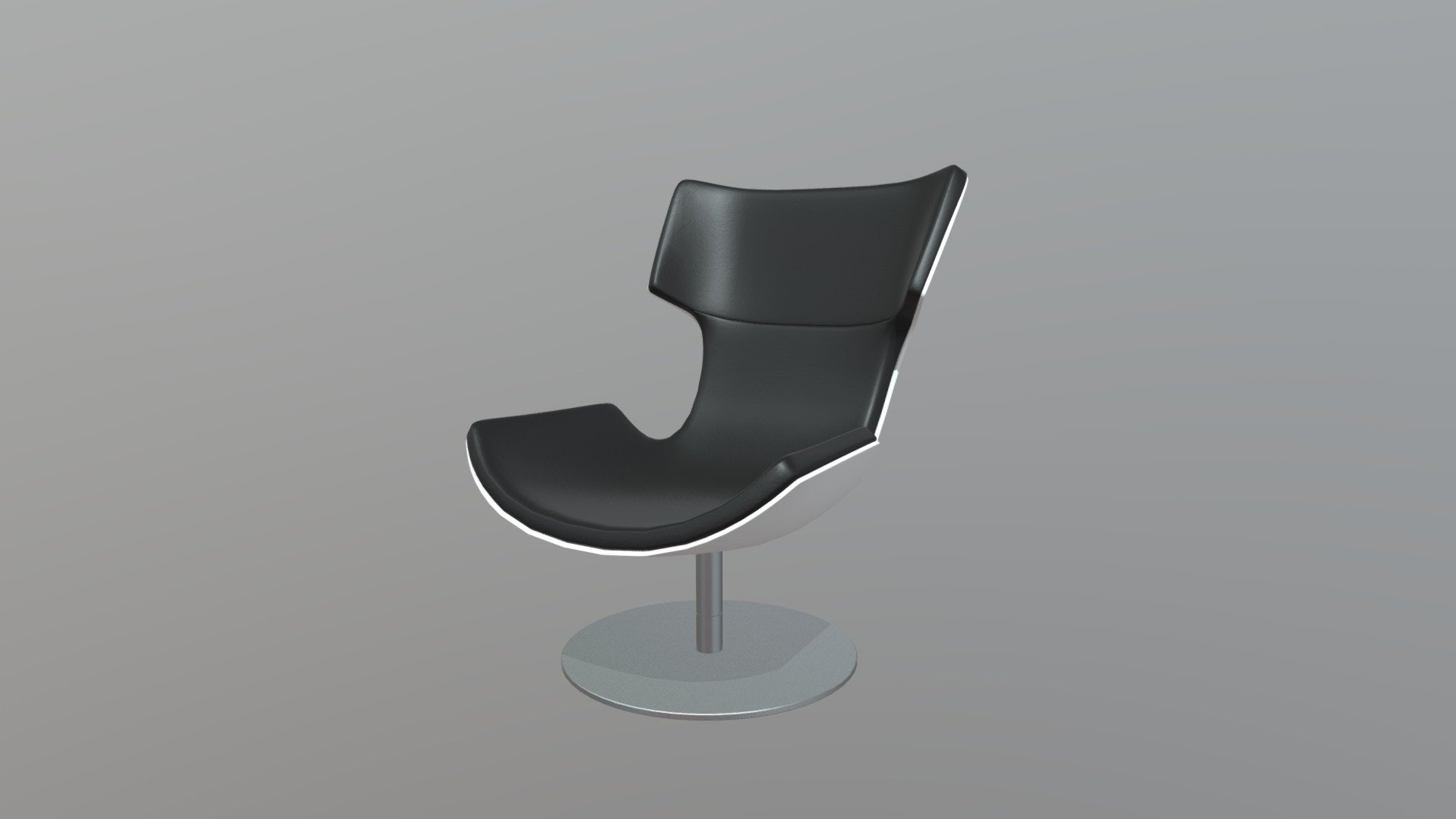 Modern Chair Example - 3D model by 123Dmodel [08a4bb9] - Sketchfab
