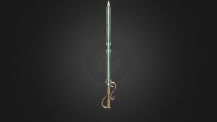 Epic Sword 3D Model