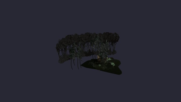 Travis Cabin Version 2 3D Model