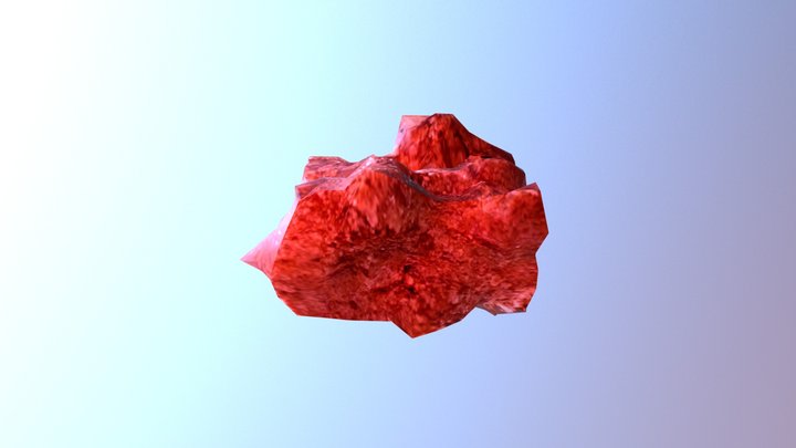 Red Rock 3D Model