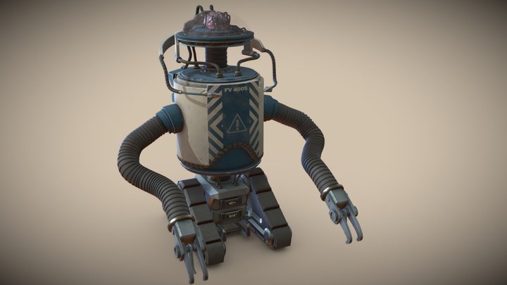 Stylised Texture 3D Model