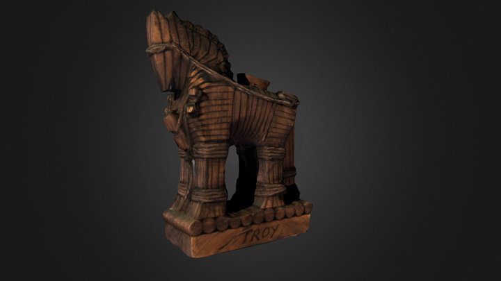 Troyan Horse - 3D Scan 3D Model