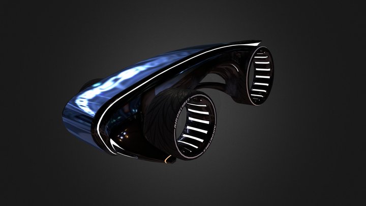 Airon Concept Car (Unity Engine) 3D Model