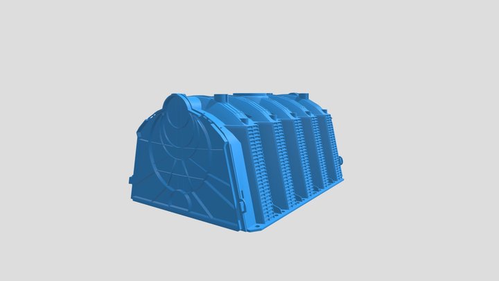 YD StormFlow® | Infiltration Drain Tunnels 3D Model