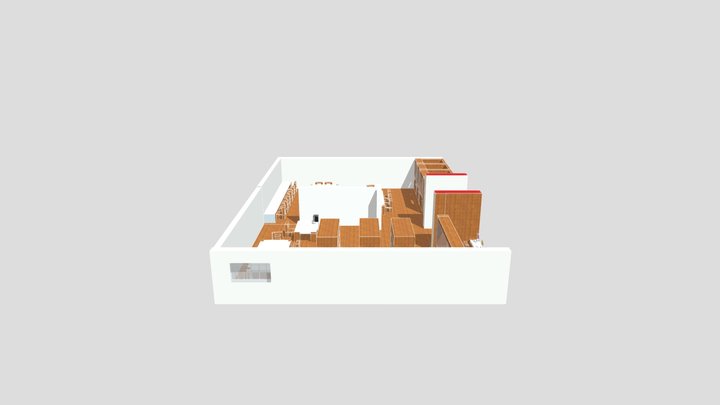 Biblioteca+(1) 3D Model