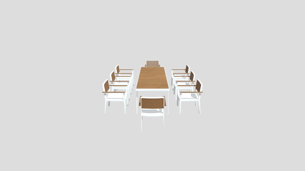 St Lucia Dining Table Set