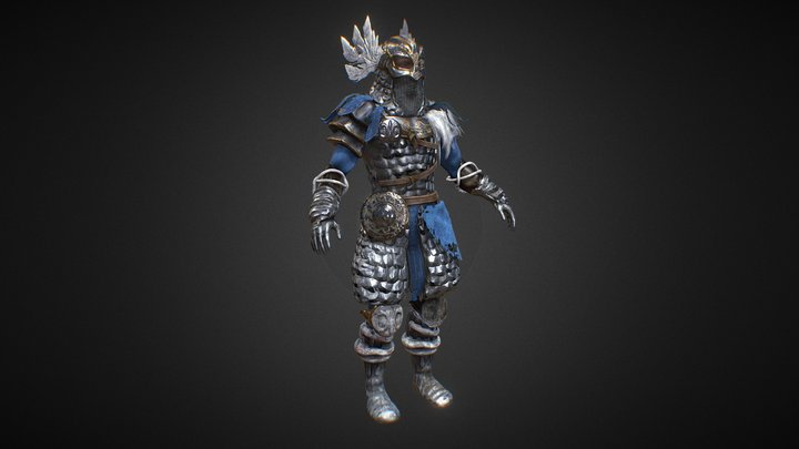 Viking warriors 3D Model