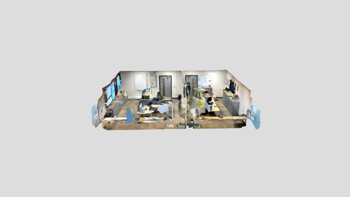 Control room 3D Model