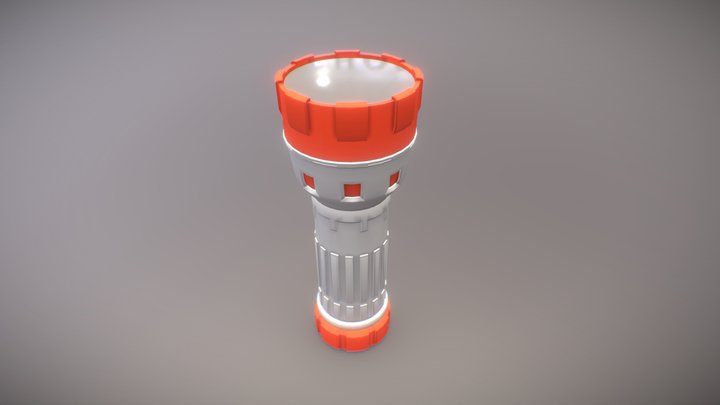 toy flashlight 3D Model