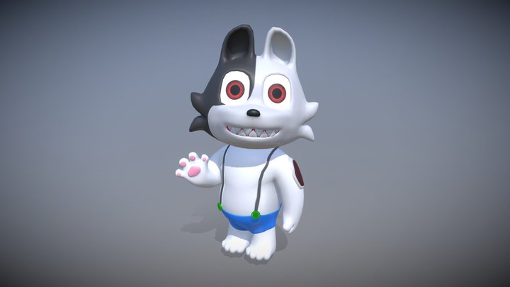 little Gepnir doll 3D Model