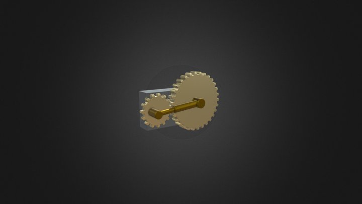 Cogs Piston 3D Model