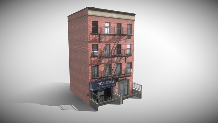 Modular Urban Dry Cleaners Building - Optimized