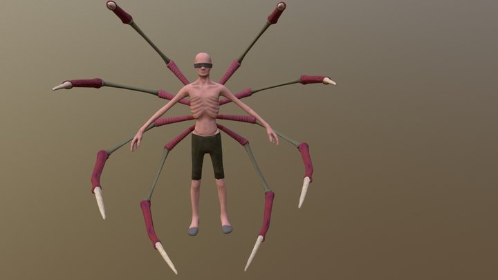 SpiderGuy - 11/30 Progress 3D Model