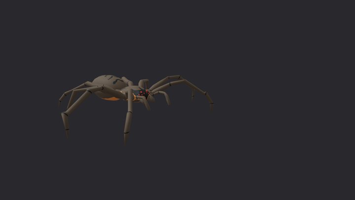 Spider Walk 3D Model