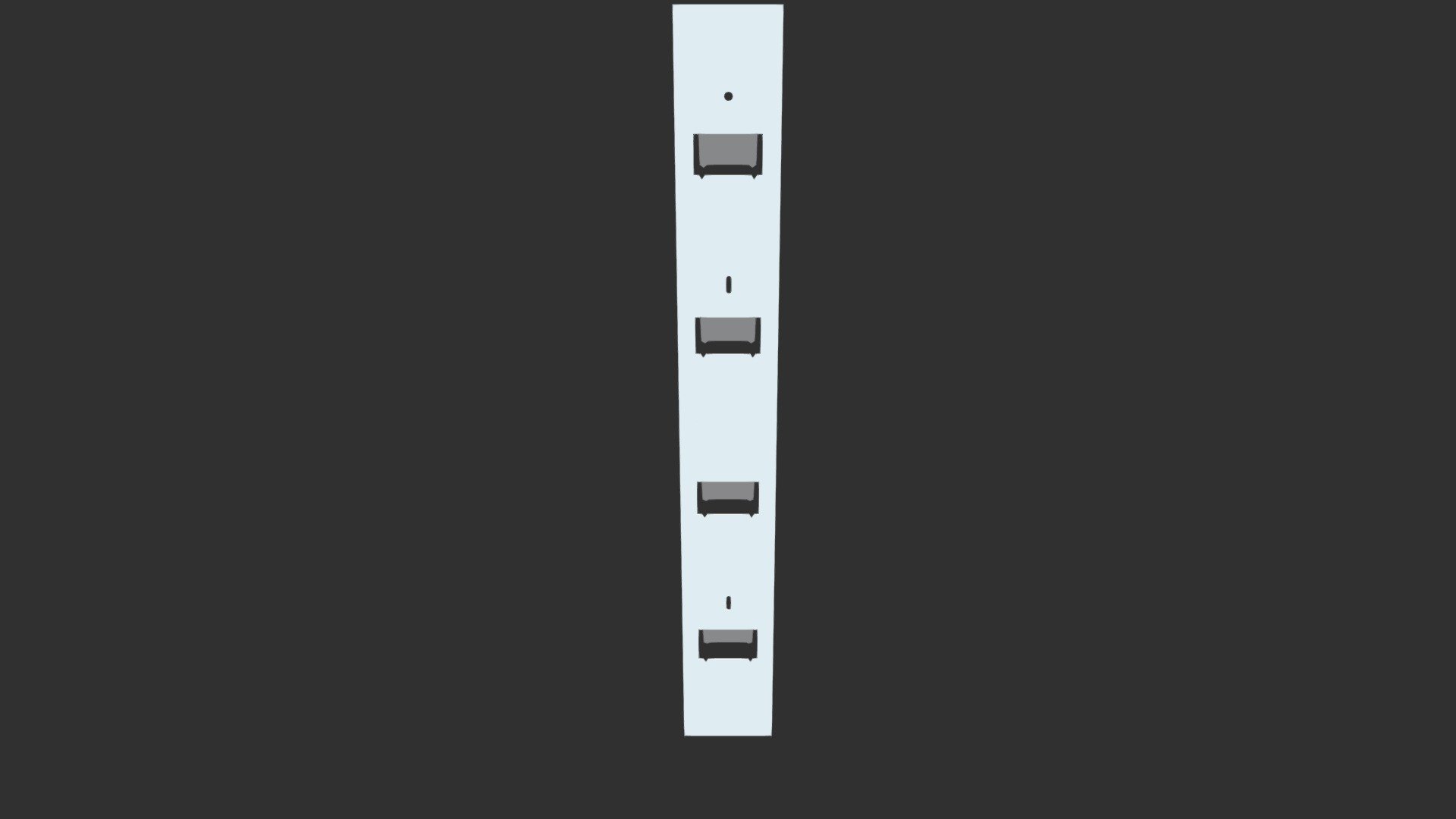 Slatwall Connector Strip