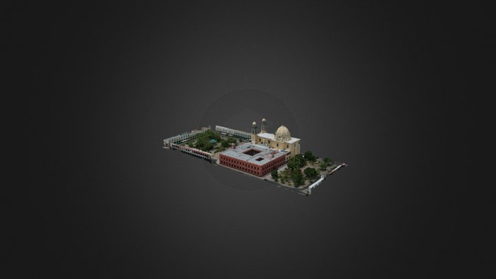 Palacio de gobierno de la Ciudad de Colima 3D Model
