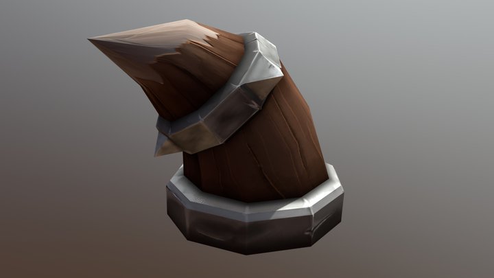 Orgrimmar Horn 3D Model