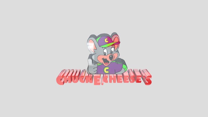 Chuck e. cheeses logo 3D Model