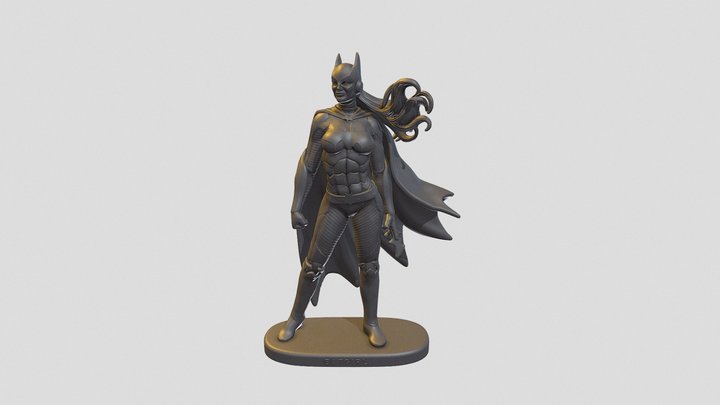 #024 - Batgirl 3D Model