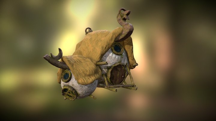 Hanging house 3D Model