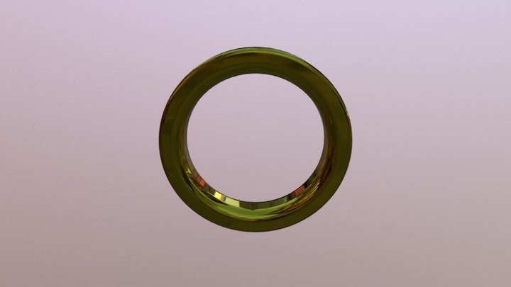 Gold_Ring 3D Model