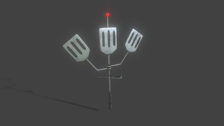 Spatula Hydrodynamic with accessories and turbo