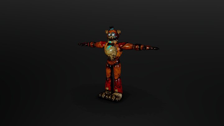 Fnaf Ar Shadow Freddy - Download Free 3D model by Pokkenjake2021 [d67c689]  - Sketchfab