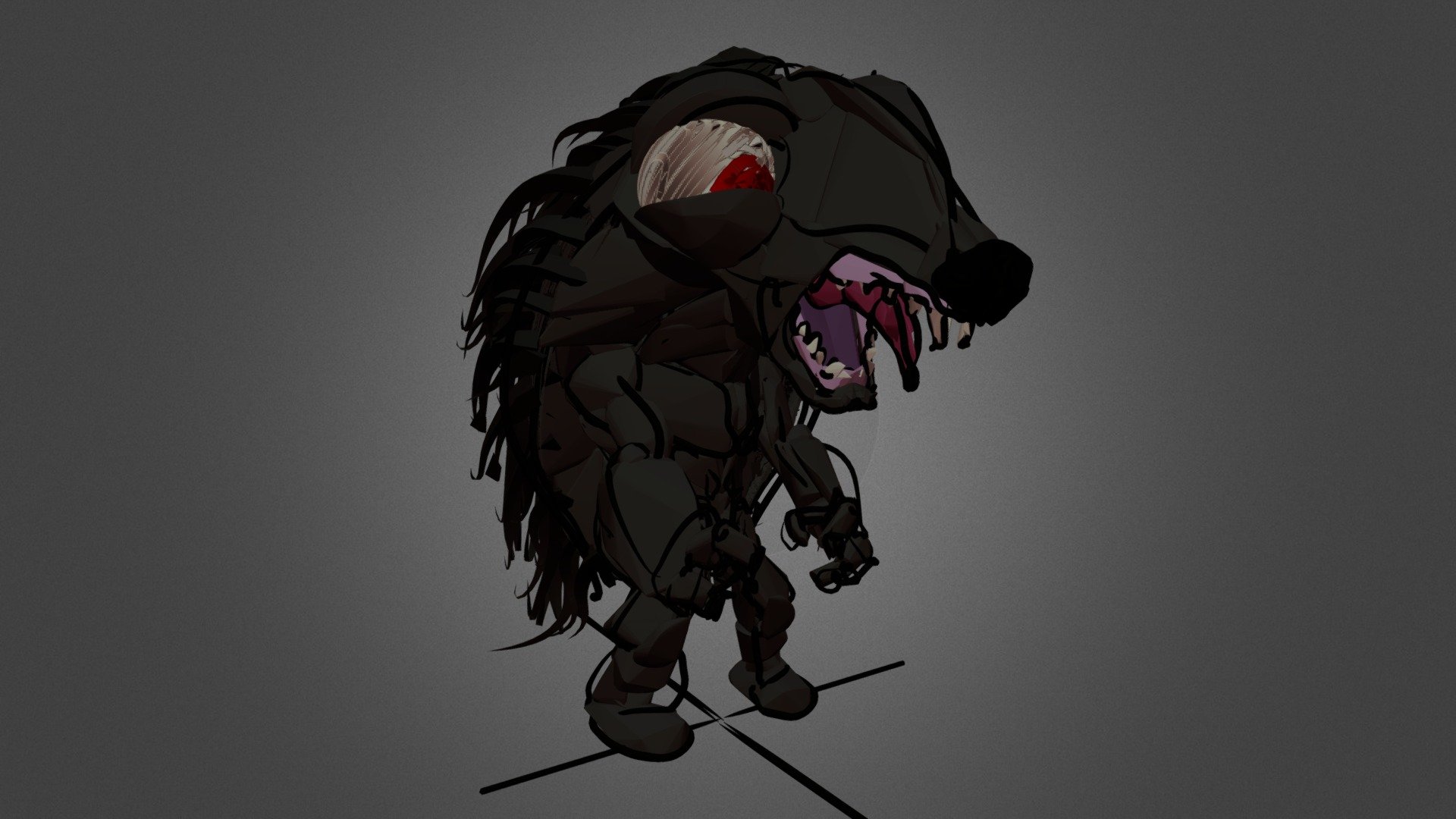 Pyscho HedgeHog 001