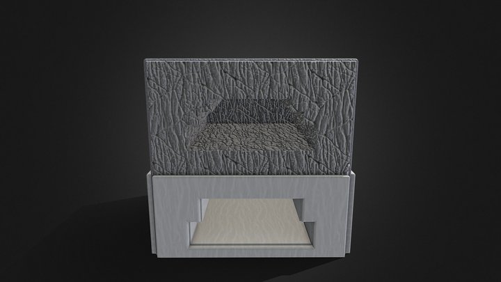 Minecraft Furnace 3D Model