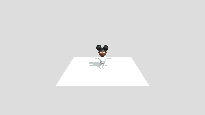 Amanda With Full Body 3D Model
