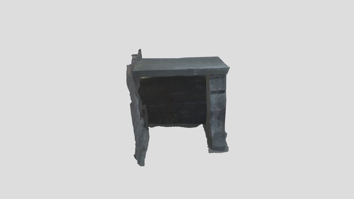 Roman Shop Table 2 (IV.5.1b), Ostia - VRR 3D Model