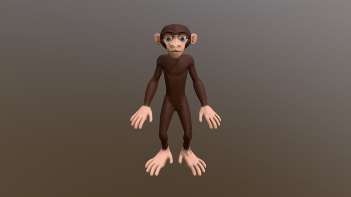 SmallMonkeyHP 3D Model