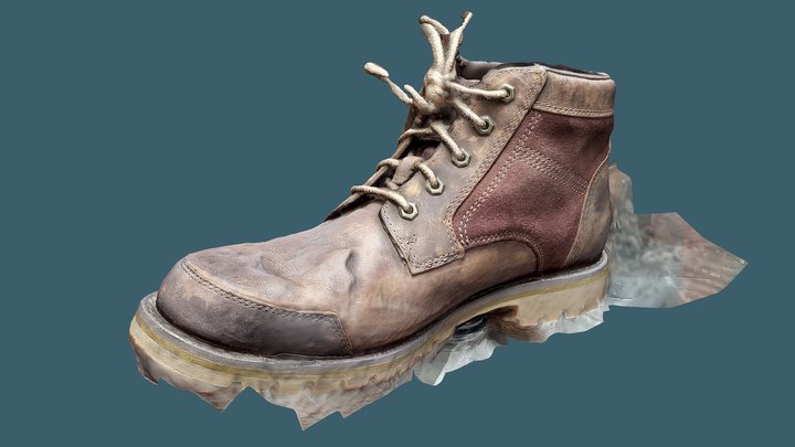 Boot test photogrammetry 3D Model
