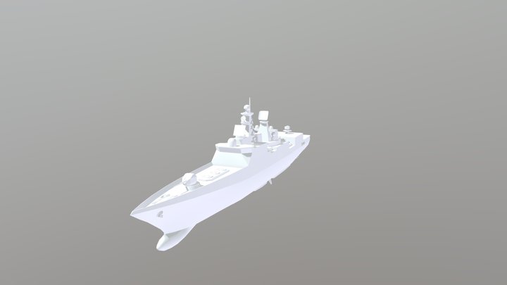 Kraken Class DDG 3D Model