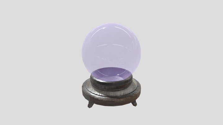 Crystal Ball 3D Model