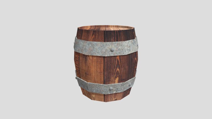Barrel 3D Model