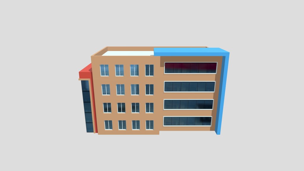 Lowpoly Building